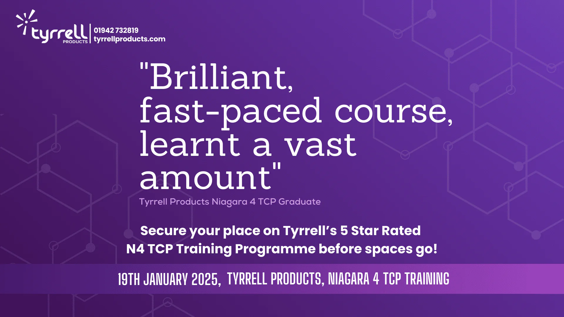 Master the Tridium Niagara 4 framework this New Year
