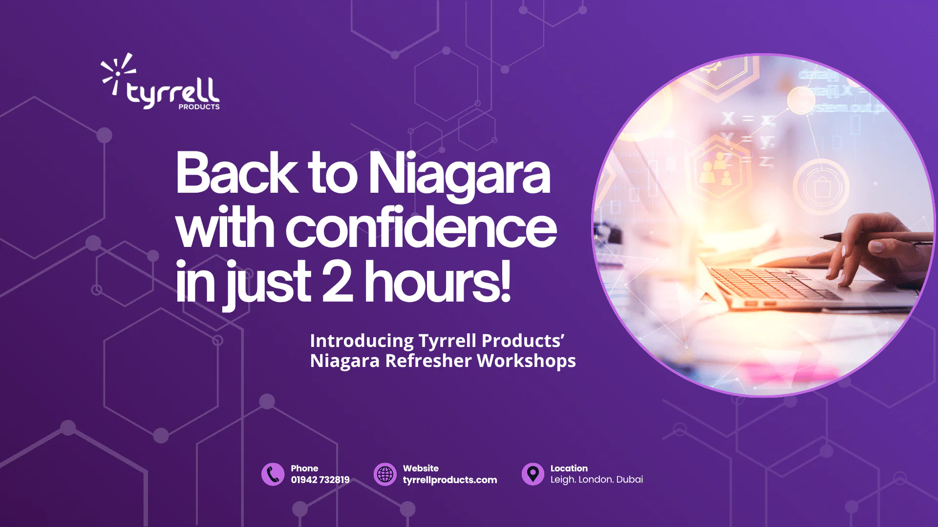Tyrrell Products’ Niagara Refresher Workshops