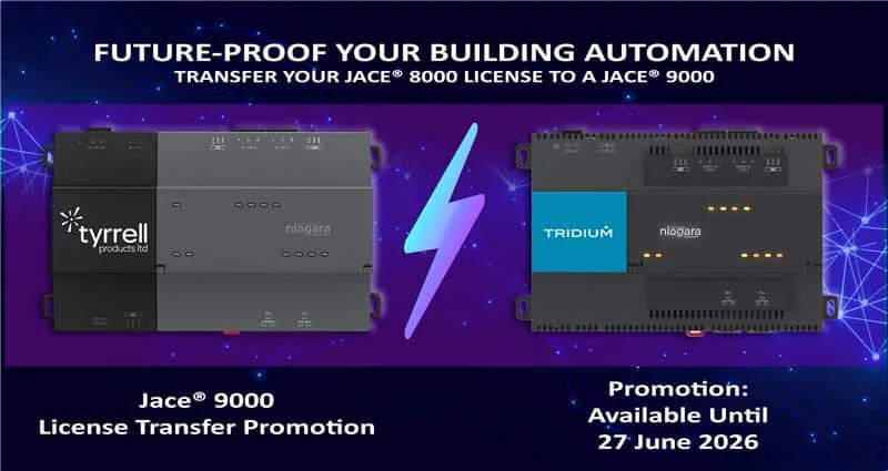 What’s New with the Tridium JACE 9000?